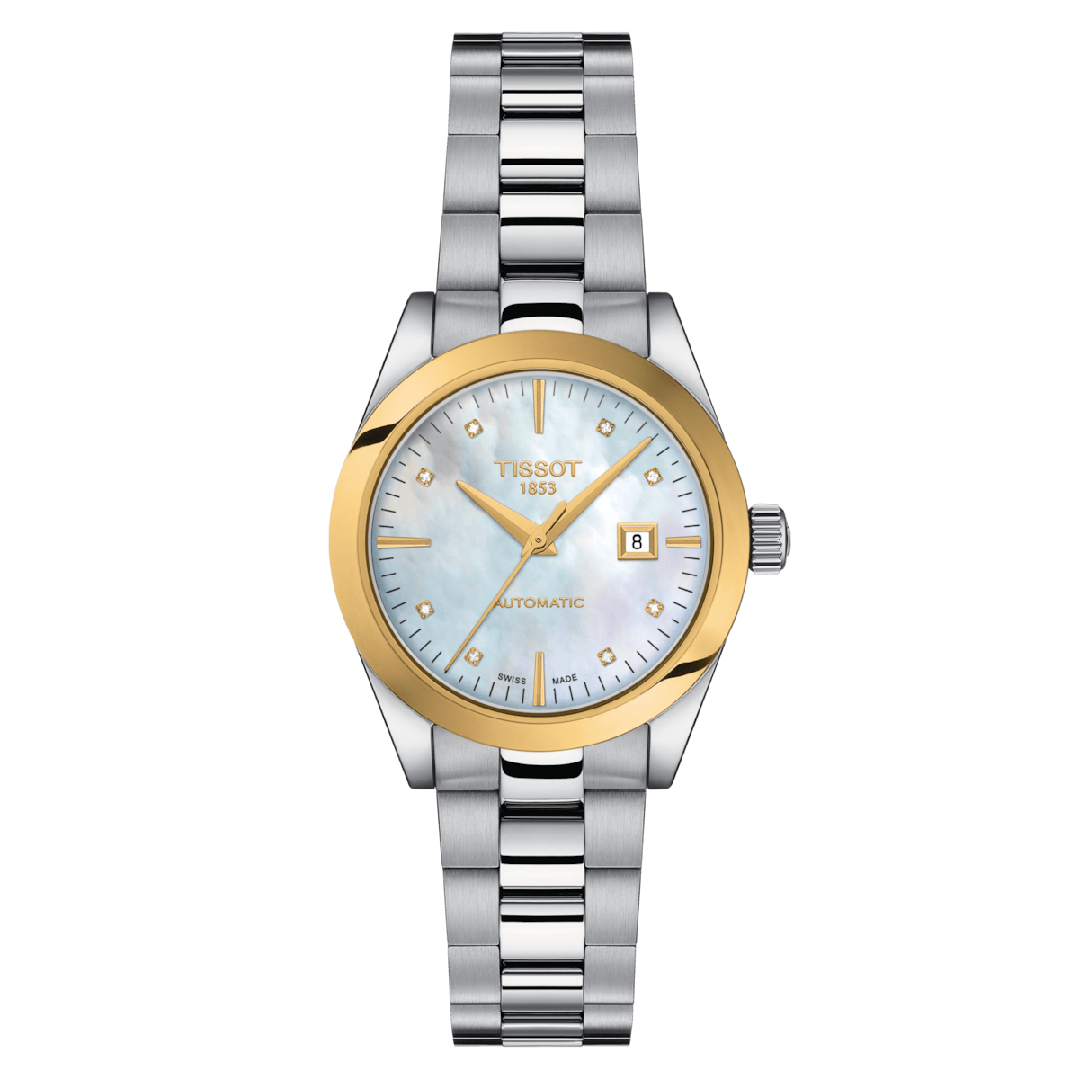 Tissot T-My Lady Automatic 18K Gold Bezel T930.007.41.116.00