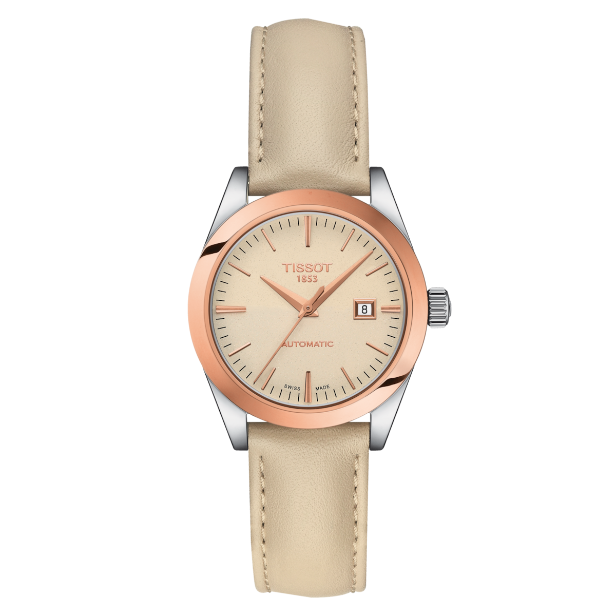 Tissot T-My Lady Automatic 18K Gold Bezel T930.007.46.261.00