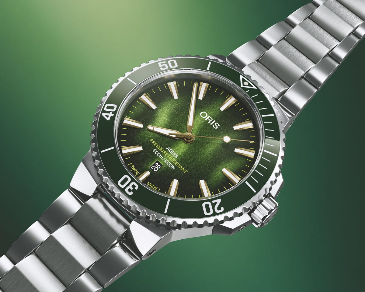 Oris Kelp Forest Limited Edition Automatic Watch 01 733 7787 4187-Set