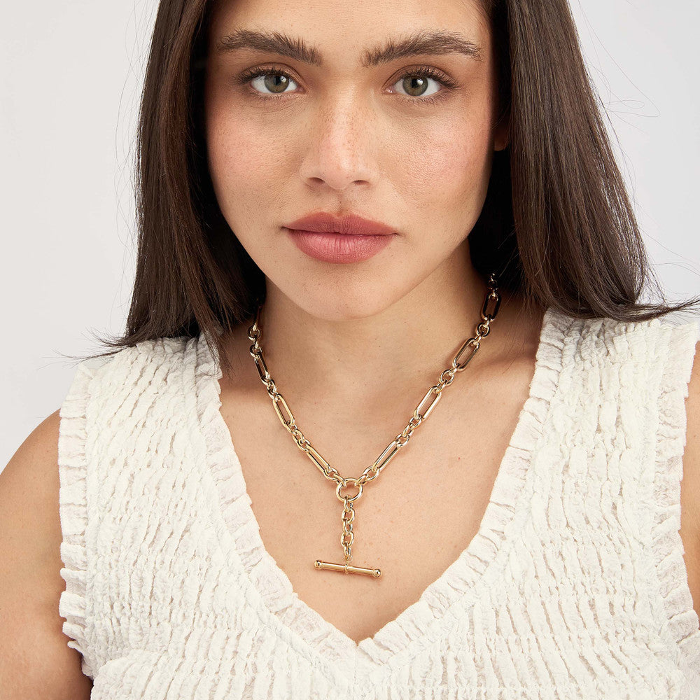 Paperclip (3+1) Lariat Necklace