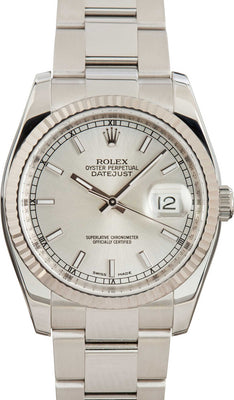 Rolex Datejust 116234 Silver Dial