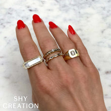 Shy Creation 0.07Ct Diamond Bezel Ring SC55024825