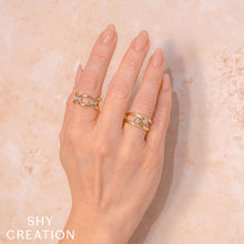 Shy Creation 0.07Ct Diamond Oval Ring SC22010031