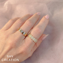 Shy Creation 0.07Ct Diamond Hexagon Ring SC22009432RD