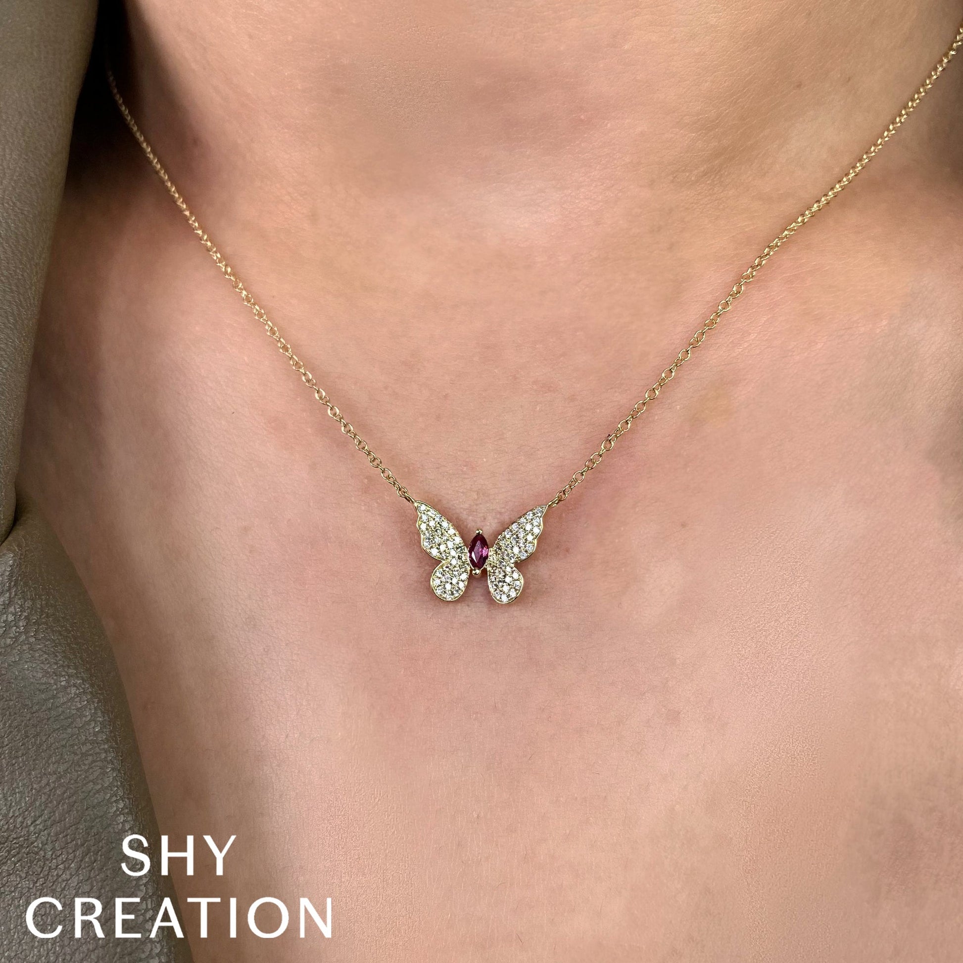 shy-creation-0-16ct-diamond-0-09ct-ruby-marquise-butterfly-necklace-sc55024938