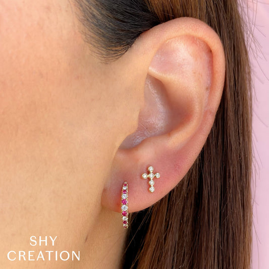 0-07ct-diamond-bezel-cross-stud-earring