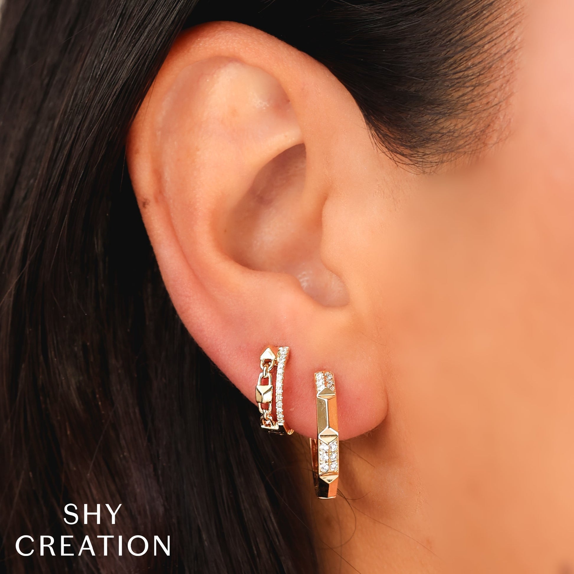 shy-creation-0-24ct-diamond-geo-cut-hoop-earring-sc55026729d0-75