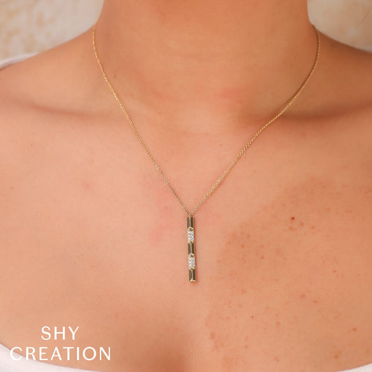shy-creation-0-17ct-diamond-geo-cut-necklace-sc55026741