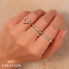 Shy Creation 0.07Ct Diamond Heart Ring SC55027789RD