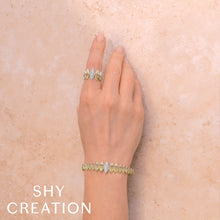 Shy Creation 0.19Ct Diamond Ribbed Pave Marquise Ring SC55028636