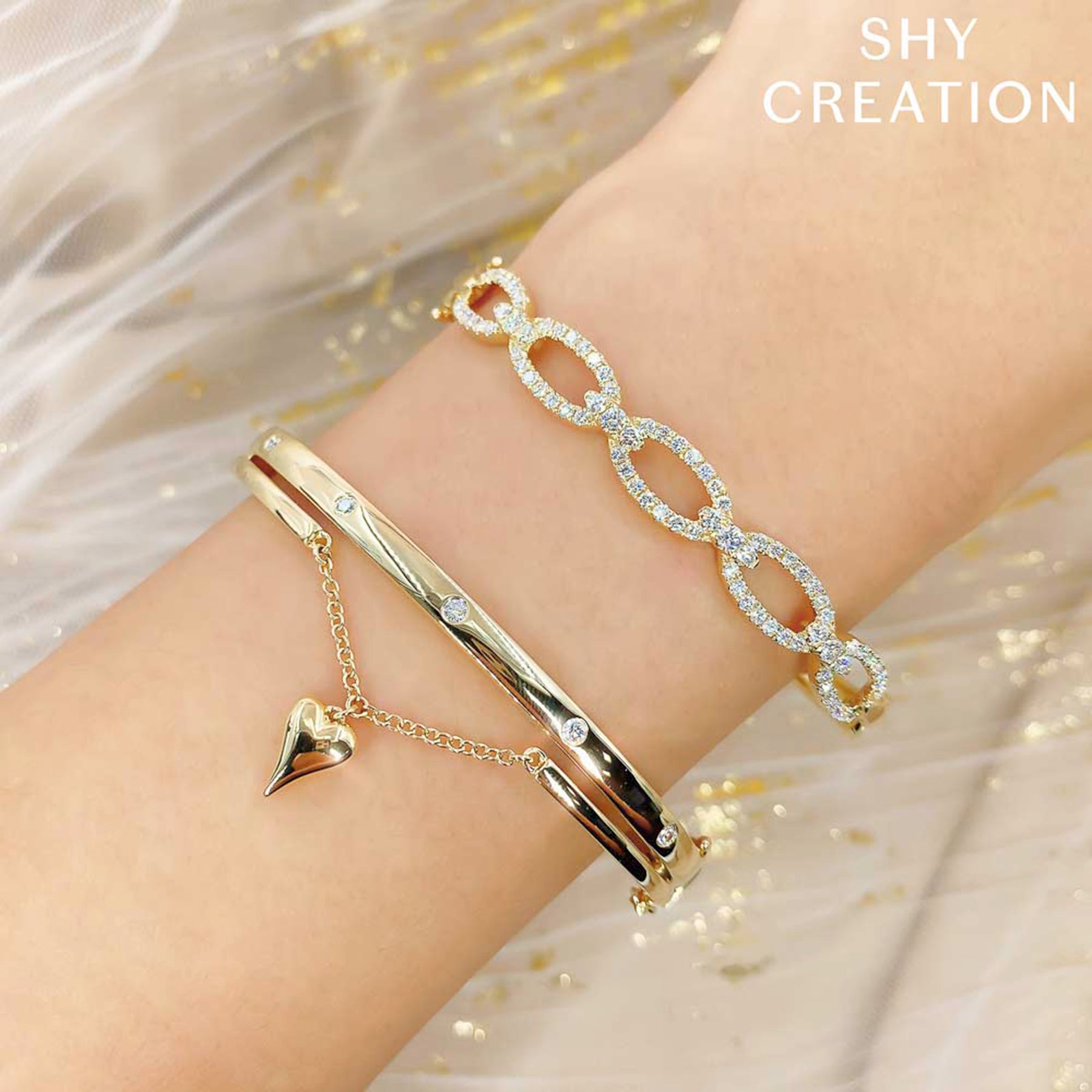 1-19ct-diamond-link-bangle