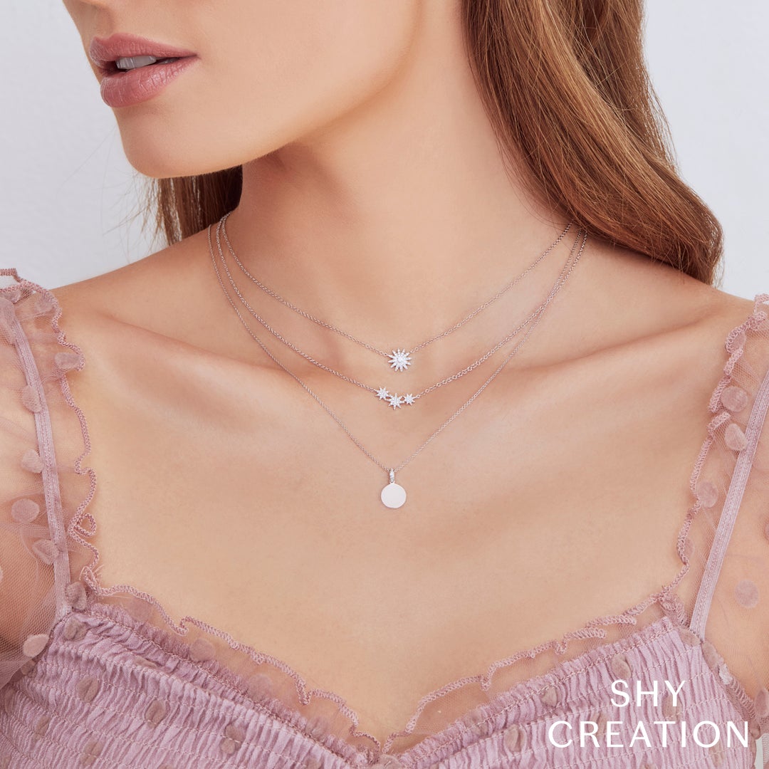 celeste-0-09ct-triple-diamond-star-pendant-necklace