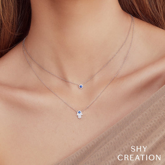 shy-creation-0-04ct-diamond-0-14ct-blue-sapphire-necklace-sc55002751