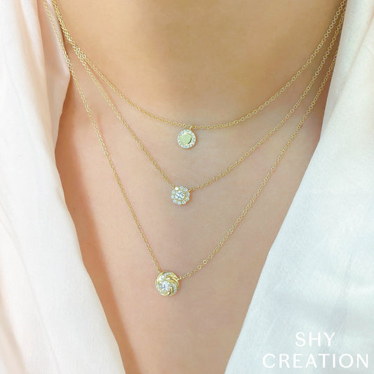 shy-creation-0-05ct-diamond-circle-necklace-sc55013056