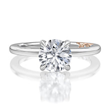A.Jaffe Engagement Rings Classic Solitaire Round Center Diamond Engagment Ring MECRD2877BL/209