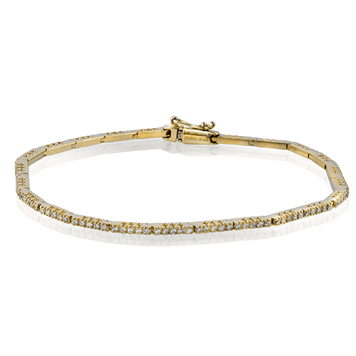 Bracelet in 14k Gold with Diamonds ZB103