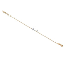Bracelet in 14k Gold with Diamonds ZB224