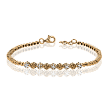 Bracelet in 14k Gold with Diamonds ZB279