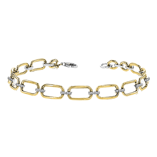 Bracelet in 14k Gold with Diamonds ZB820-Y