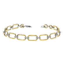 Bracelet in 14k Gold with Diamonds ZB820-Y