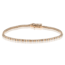 Bracelet in 14k Gold with Diamonds ZB822