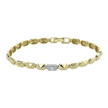 Bracelet in 14k Gold with Diamonds ZB860
