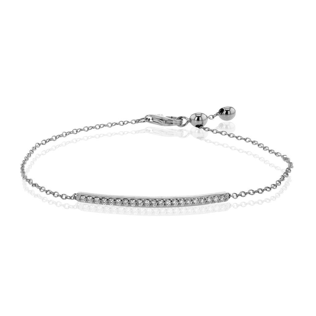 Bracelet in 14k Gold with Diamonds ZB900