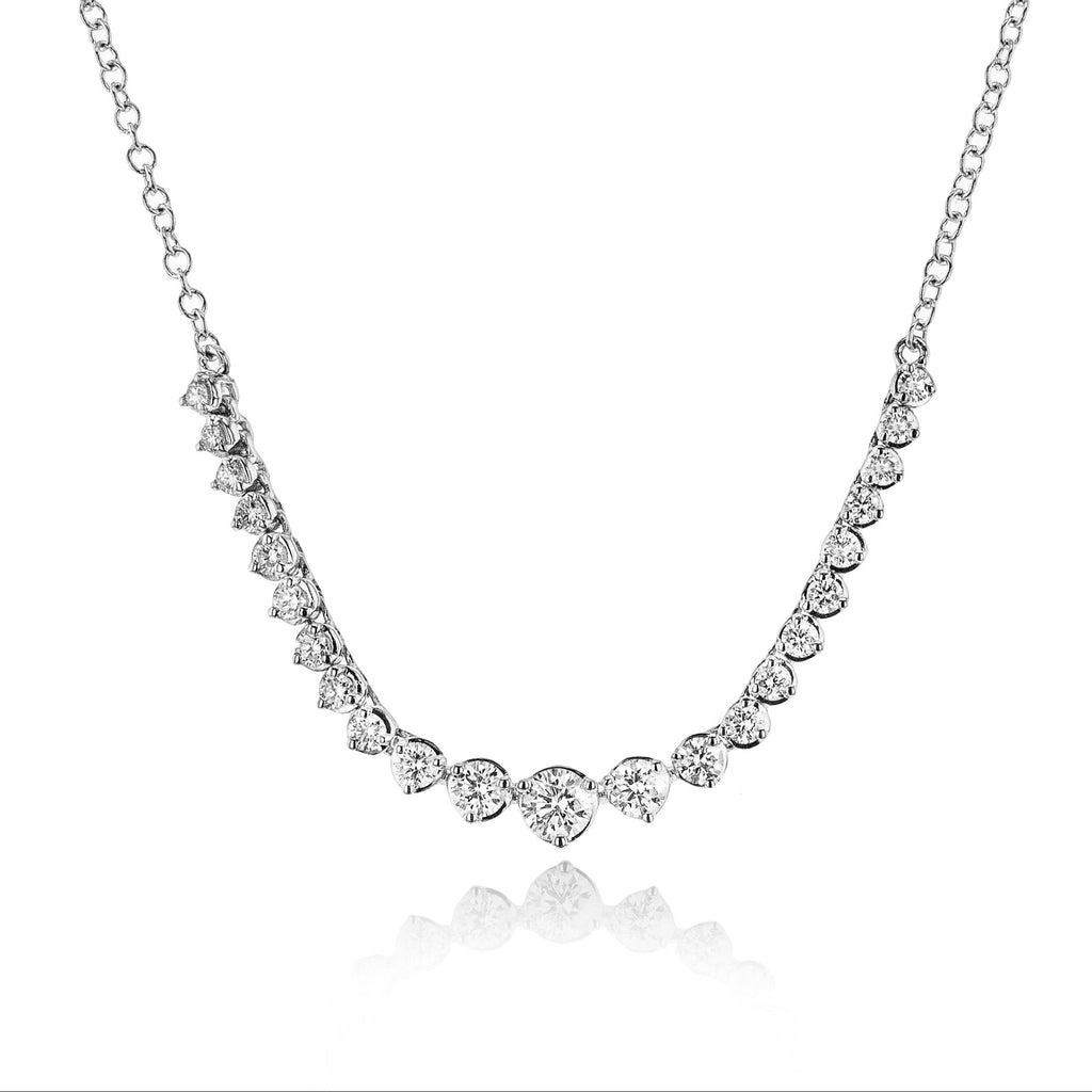 Necklace in 14k Gold with Diamonds ZN115