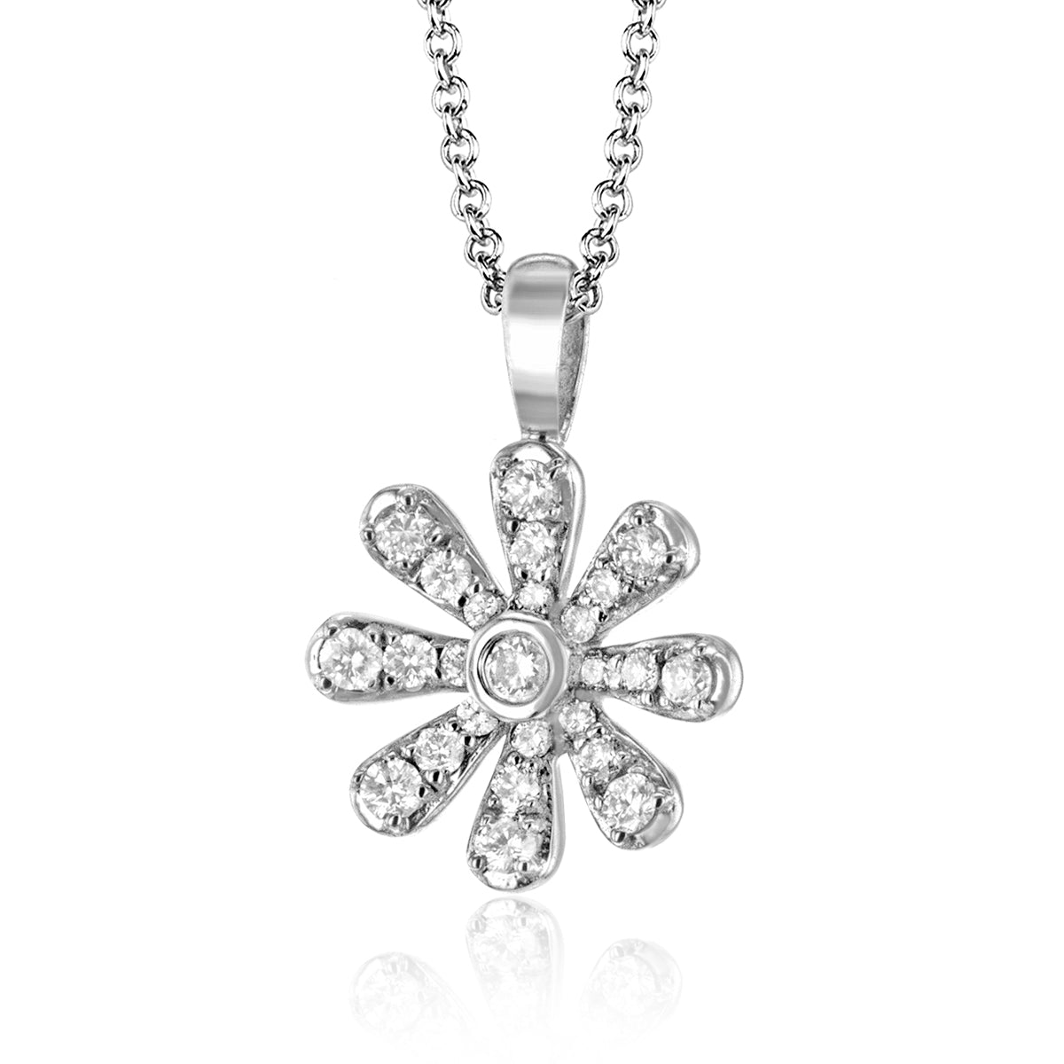 Pendant in 14k Gold with Diamonds ZP1035