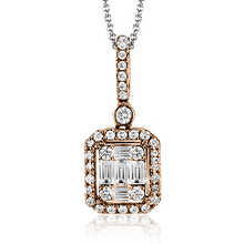 Pendant in 14k Gold with Diamonds ZP1051