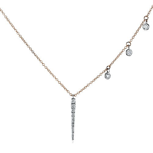 Necklace in 14k Gold with Diamonds ZP1098