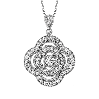 Pendant in 14k Gold with Diamonds ZP111