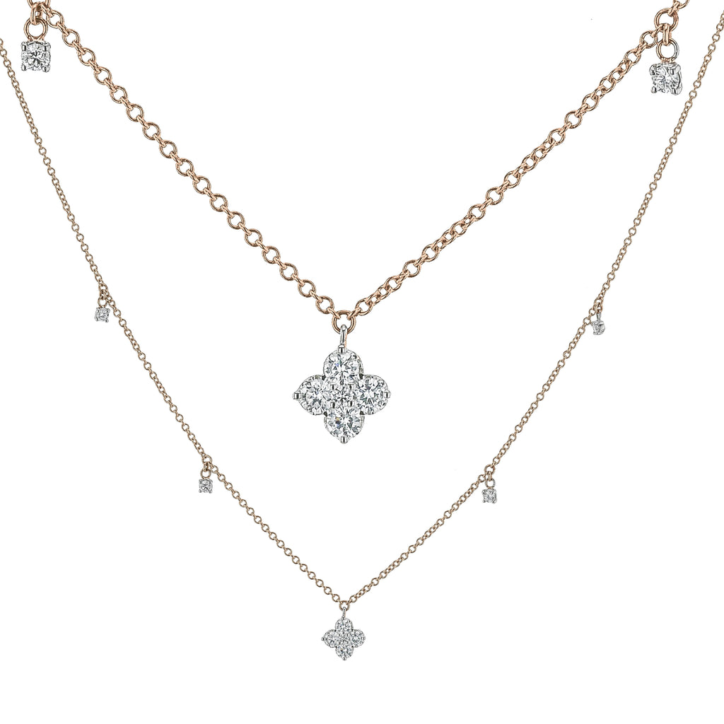 Necklace in 14k Gold with Diamonds ZP1137