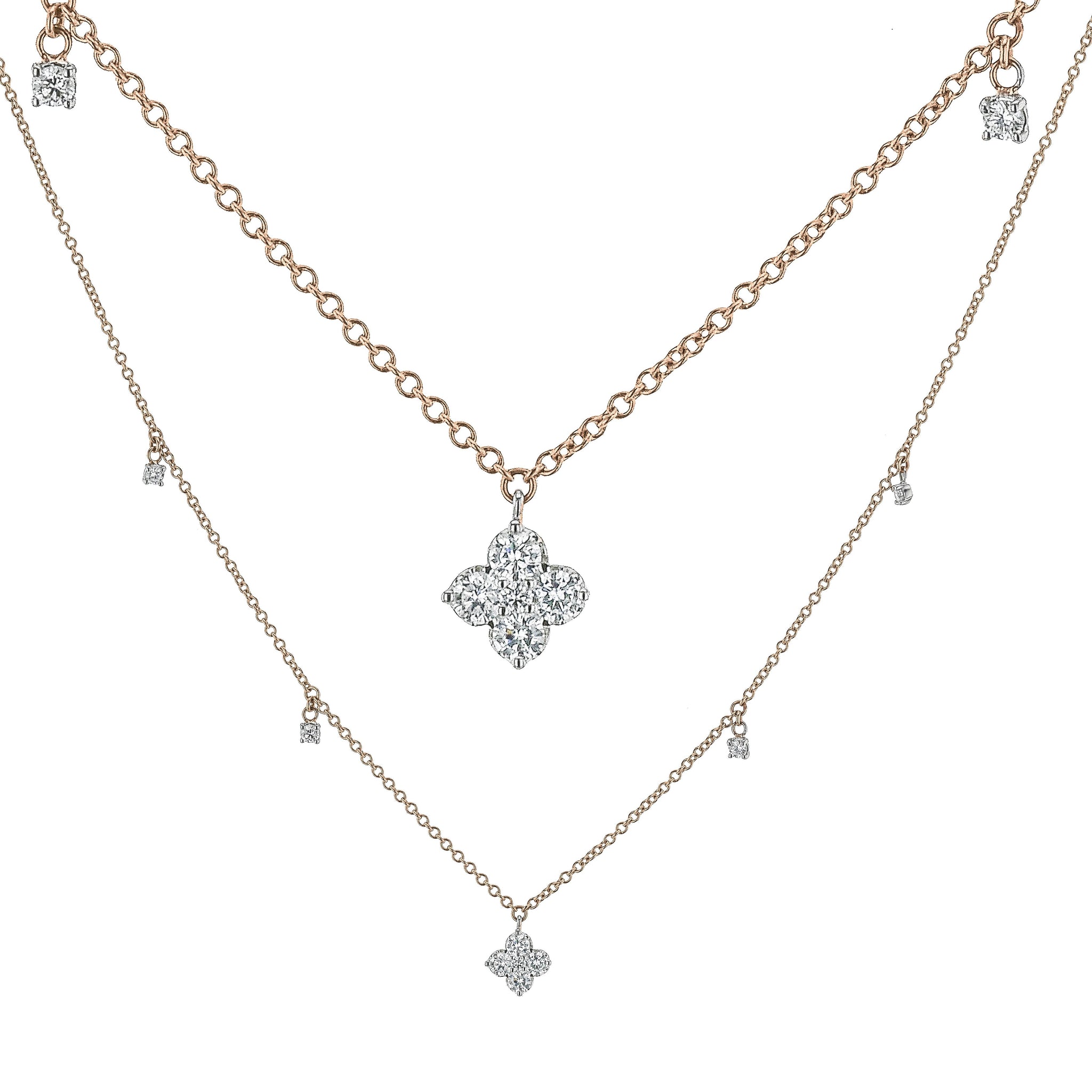 Necklace in 14k Gold with Diamonds ZP1137
