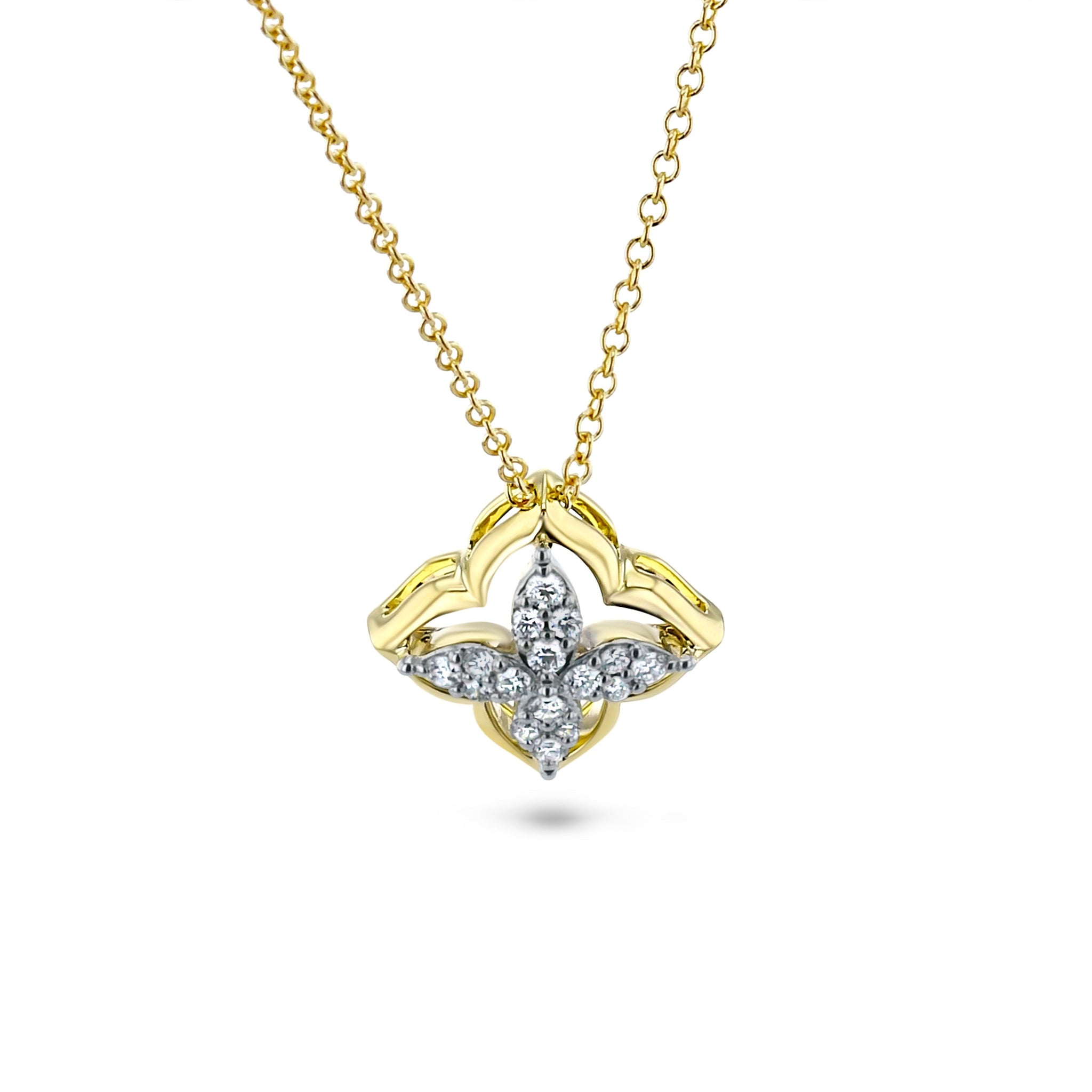 Pendant in 14k Gold with Diamonds ZP1385