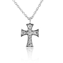 Cross Pendant in 14k Gold with Diamonds ZP1397