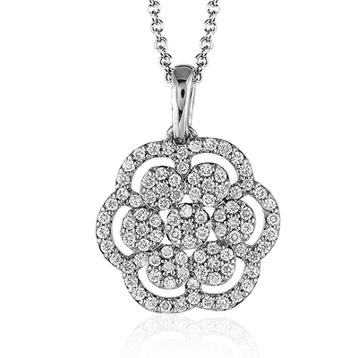 Pendant in 14k Gold with Diamonds ZP434