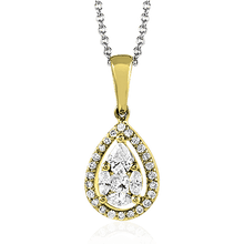 Pendant in 14k Gold with Diamonds ZP678