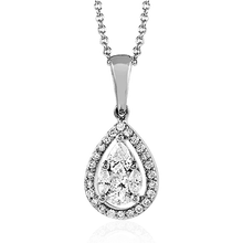 Pendant in 14k Gold with Diamonds ZP678