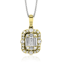 Pendant in 14k Gold with Diamonds ZP789