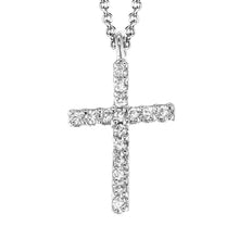 Cross Pendant in 14k Gold with Diamonds ZP862