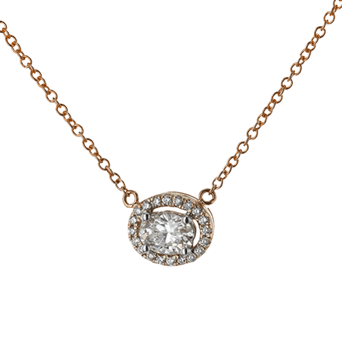 Pendant in 14k Gold with Diamonds ZP990