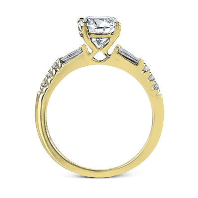 Engagement Ring in 14k Gold with Diamonds ZR1032