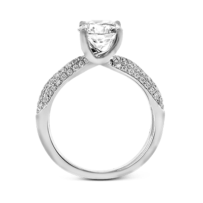 Engagement Ring in 14k Gold with Diamonds ZR1035