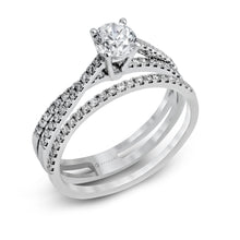 Wedding Set in 14k Gold with Diamonds ZR1106