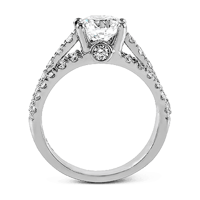 Engagement Ring in 14k Gold with Diamonds ZR120