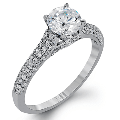 Wedding Set in 14k Gold with Diamonds ZR1223