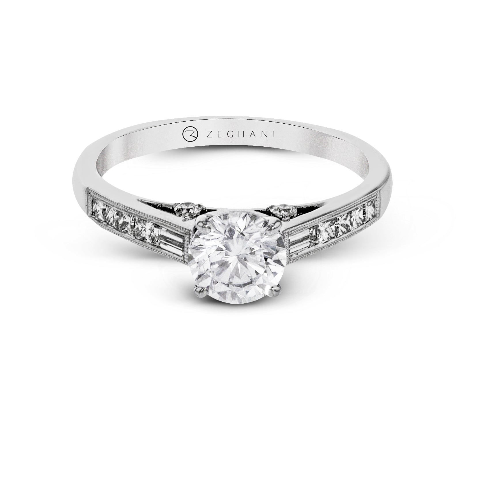 Wedding Set in 14k Gold with Diamonds ZR1364