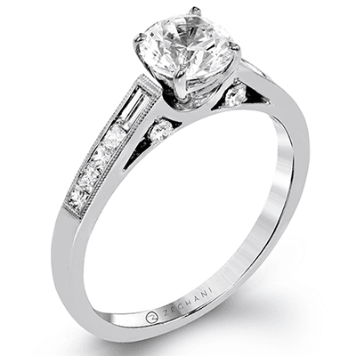Wedding Set in 14k Gold with Diamonds ZR1364