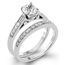 Wedding Set in 14k Gold with Diamonds ZR1364